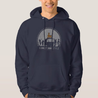 Veste À Capuche Scooby Doo Style Tribal Van Silhouette