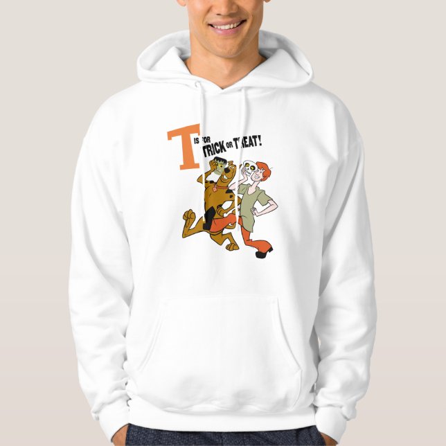 Veste À Capuche Scooby-Doo | T est pour les essais (Devant)