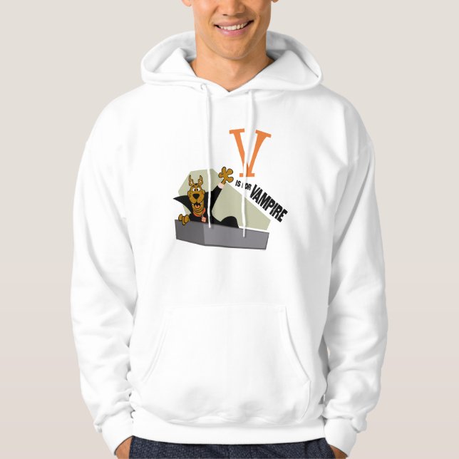 Veste À Capuche Scooby-Doo | V est pour Vampire (Devant)