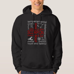 Veste À Capuche Scorpion signe zodiaque