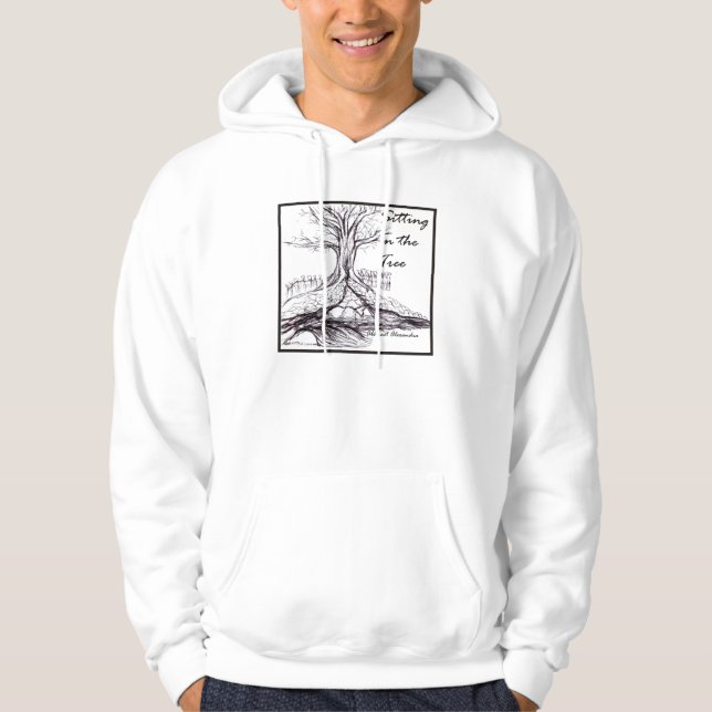 Veste À Capuche Se reposer dans l'arbre et rêver (Devant)