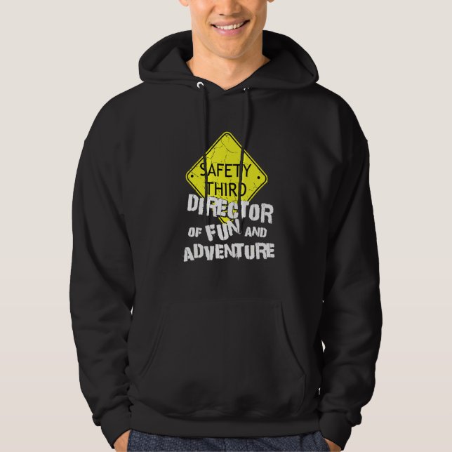 Veste À Capuche Sécurité Troisième Directeur Fun Adventure Coordon (Devant)