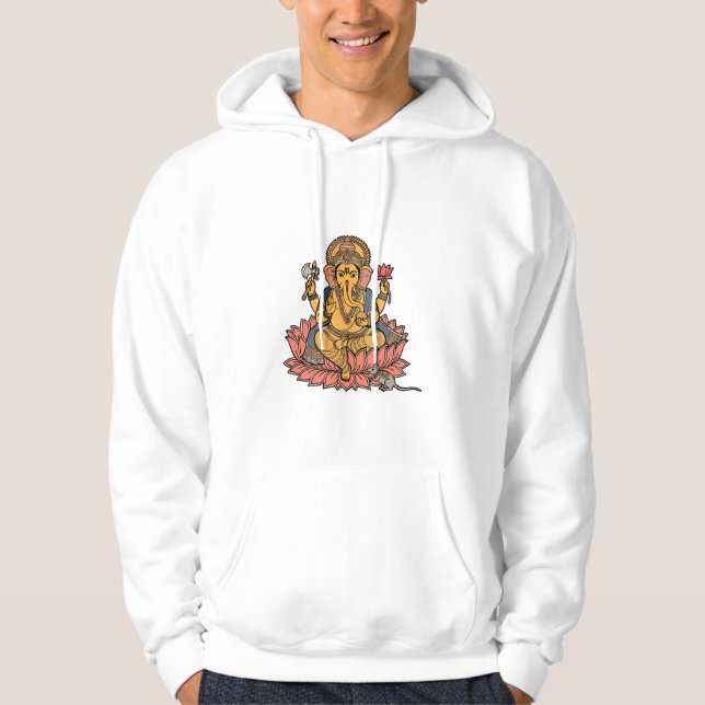 Veste À Capuche Seigneur Ganesh (Devant)