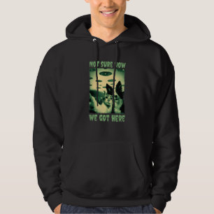 Veste À Capuche Selfie Chat Et Chien Avec Aliens Espace Alien Anim