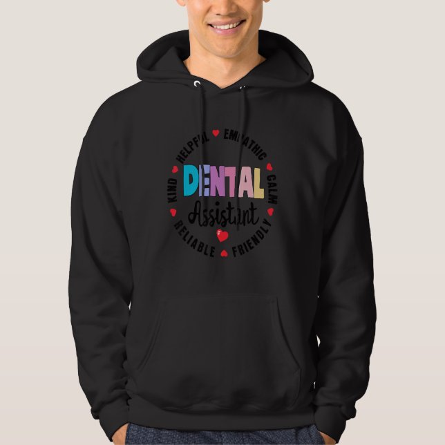 Veste À Capuche Semaine d'appréciation de l'assistant dentaire Soi (Devant)