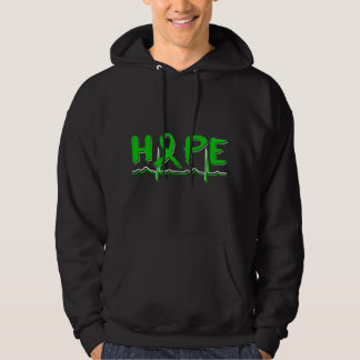 Veste À Capuche Sensibilisation à la maladie du ruban vert Hope