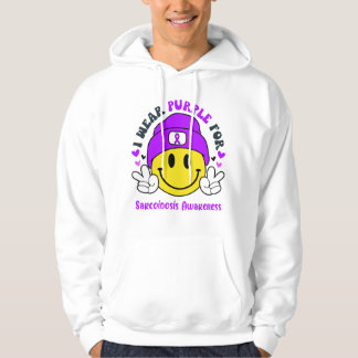 Veste À Capuche Sensibilisation à la sarcoïdose Cadeaux de soutien