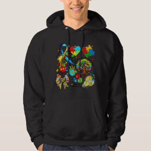 Veste À Capuche sensibilisation à l'autisme 11-0