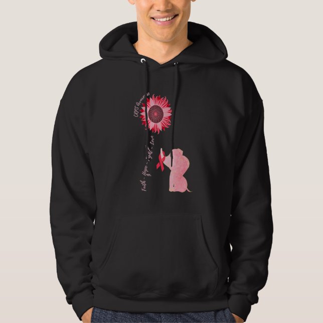 Veste À Capuche Sensibilisation à l'insuffisance cardiaque congest (Devant)