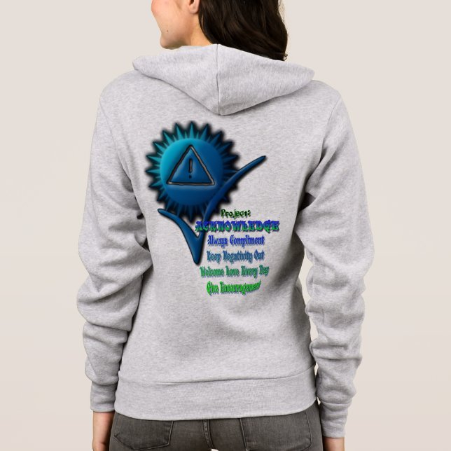 Veste À Capuche Sensibilisation à ProjACK (Dos)