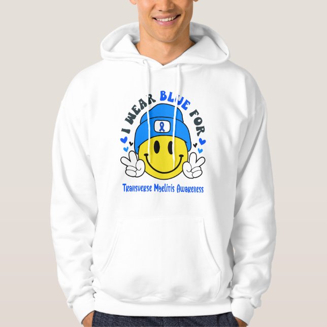 Veste À Capuche Sensibilisation aux myélites transverses Cadeaux d (Devant)