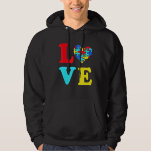 Veste À Capuche Sensibilisation sur l'autisme Inspirationnelle Amo