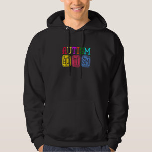 Veste À Capuche Sensibilisation sur l'autisme Puzzle Éléments de t