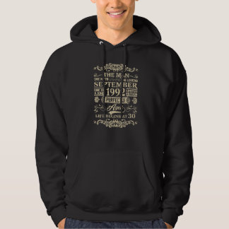 Veste À Capuche Septembre 1992 Mythe de l'Homme Légende 30e annive