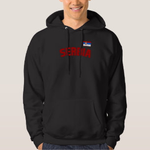 Veste À Capuche Serbie Drapeau Serbian Pride International Pays 6
