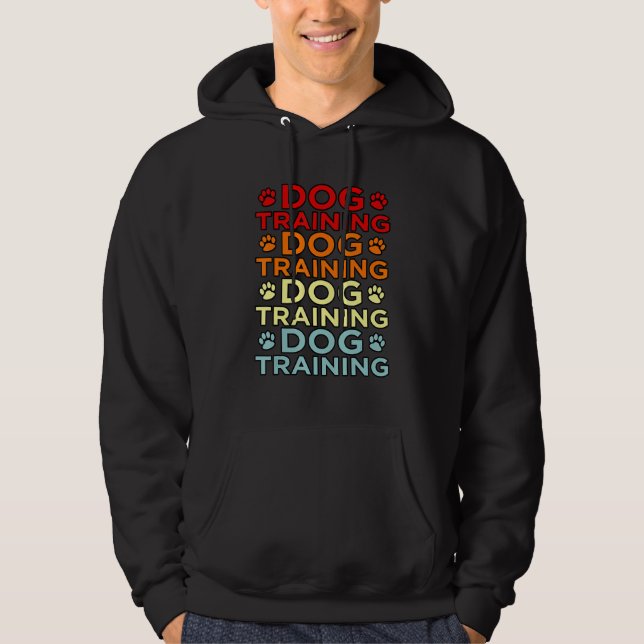 Veste À Capuche Service de formation des chiens (Devant)