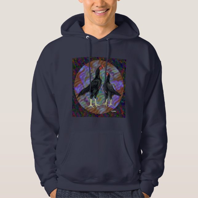 Veste À Capuche Shamo :  Paires noires (Devant)
