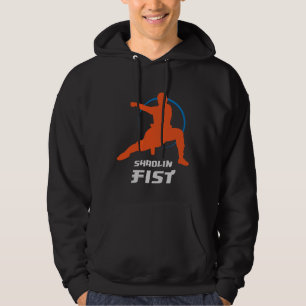 Veste À Capuche Shaolin Fist Kung Fu Warrior