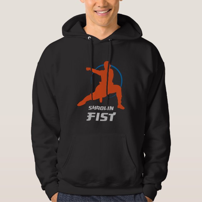 Veste À Capuche Shaolin Fist Kung Fu Warrior (Devant)