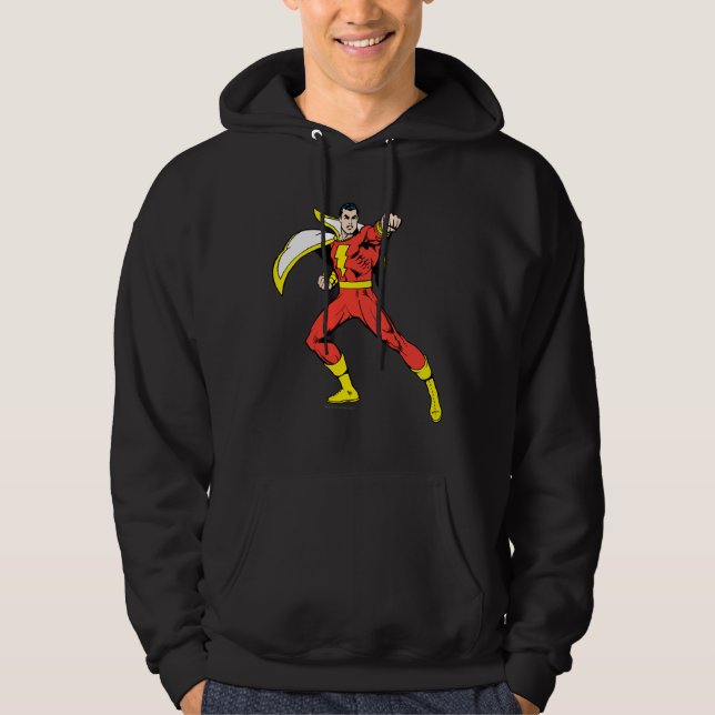 Veste À Capuche Shazam prêt à combattre (Devant)