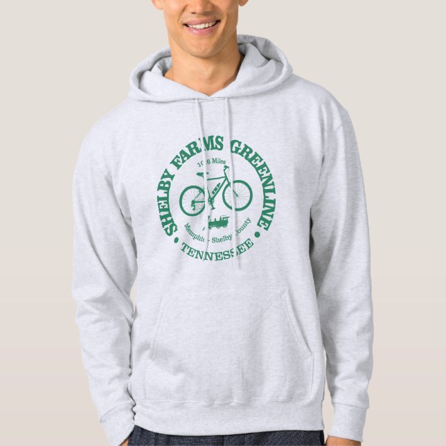 Veste À Capuche Shelby Farms Greenline (cyclisme) (Devant)