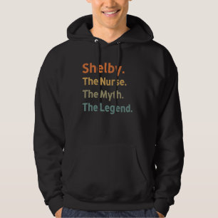 Veste À Capuche Shelby L'Infirmière Le Mythe La Légende Drôle Vint