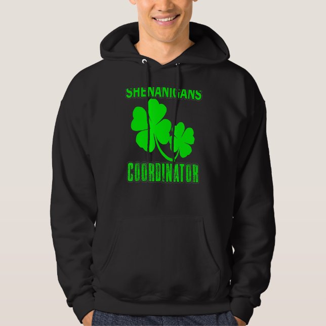 Veste À Capuche Shenanigans Coordonnateur Saint Patrick's Day Homm (Devant)