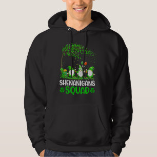 Veste À Capuche Shenanigans Squad Gnome Shamrock Jour de la Saint 