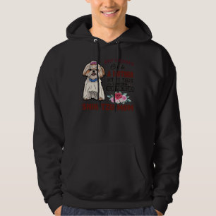 Veste À Capuche Shih Tzu Maman Et Masque Visage