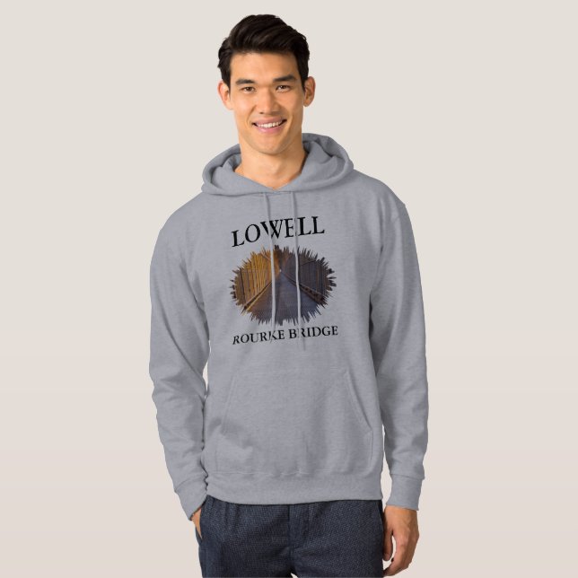 VESTE À CAPUCHE SHIRT DU PONT LOWELL ROURKE (Devant entier)
