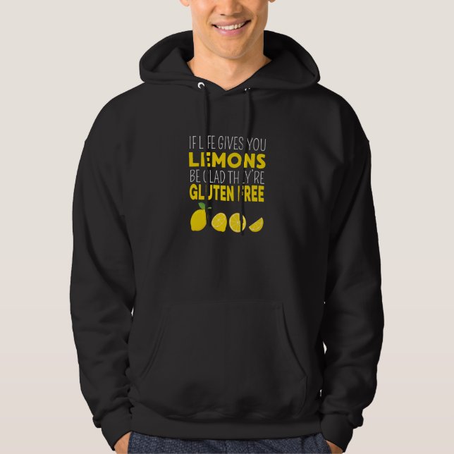 Veste À Capuche Si la vie vous donne des citrons     Fruit sans gl (Devant)