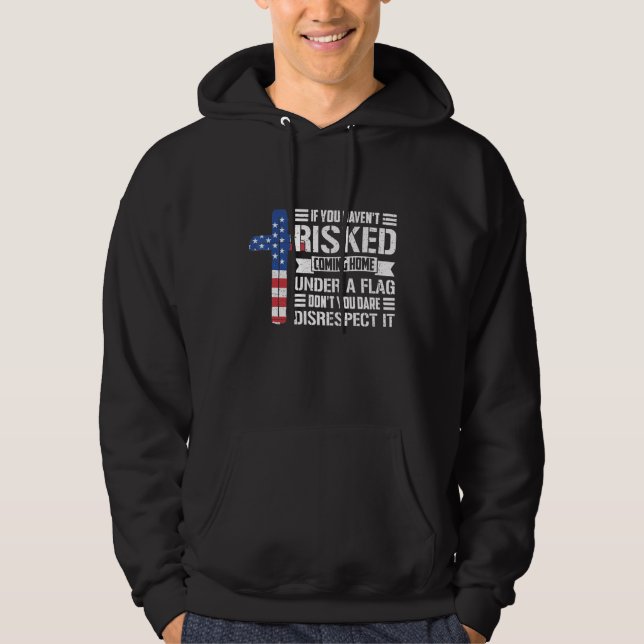 Veste À Capuche Si Vous Avez Risqué De Rentrer À La Maison Sous Un (Devant)