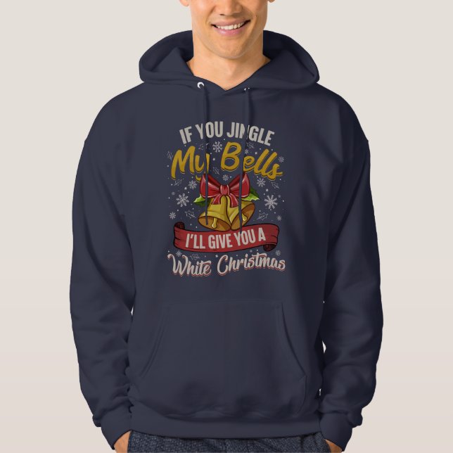 Veste À Capuche Si Vous Jinglez Mes Cloches (Devant)
