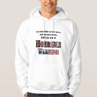 Veste À Capuche Si vous ne pouvez pas être un bon exemple