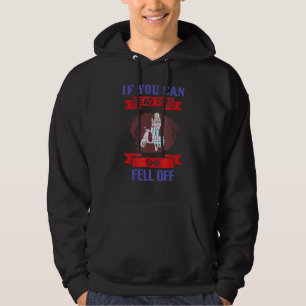 Veste À Capuche Si Vous Pouvez Lire Cela, Elle Est Tombée Du Humou