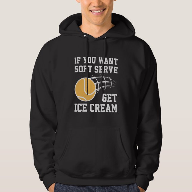 Veste À Capuche Si Vous Voulez Servir Doux Obtenez De La Crème De  (Devant)