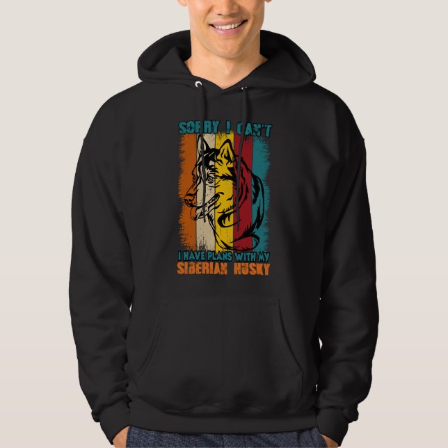 Veste À Capuche Sibérien Husky (Devant)