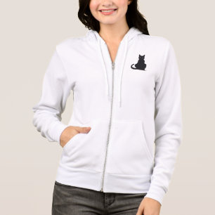 Veste À Capuche Siège de chat noir