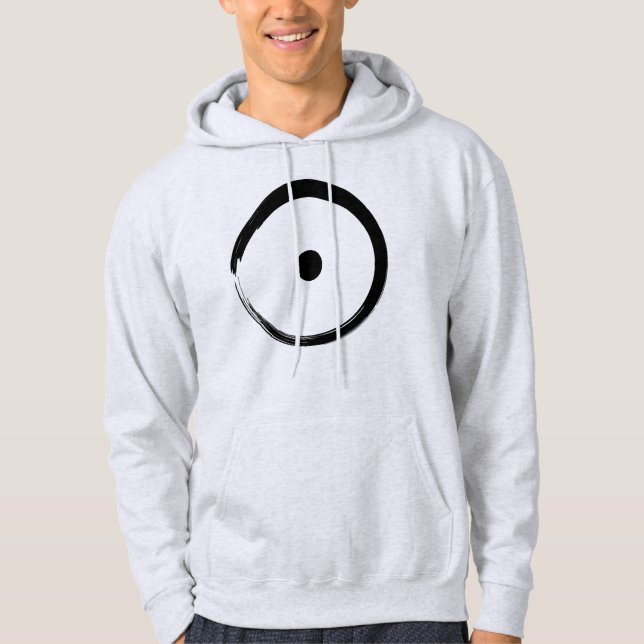 Veste À Capuche Signe astrologique - Bouddhisme Zen Circle 1 (Devant)