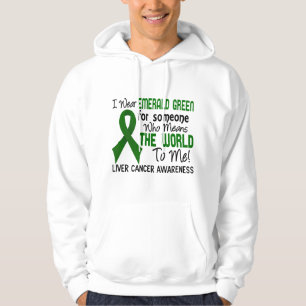 Veste À Capuche Signifie le monde à moi Cancer de foie 2