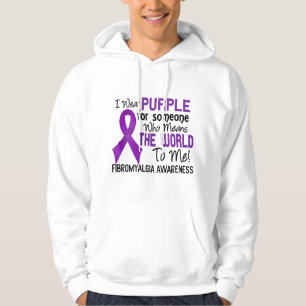 Veste À Capuche Signifie le monde à moi la fibromyalgie 2
