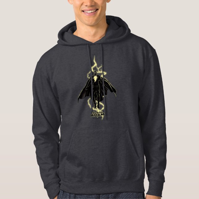 Veste À Capuche Silhouette noire Adam Lightning (Devant)