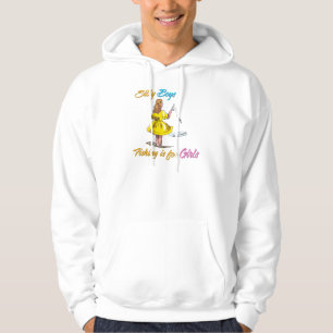 Veste À Capuche Silly Boys Fishing est pour les filles