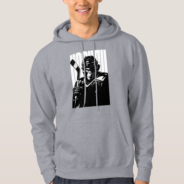 Veste À Capuche Singe de hockey audacieux  (Devant)
