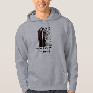 Veste À Capuche Singes de conservation de faune grandes