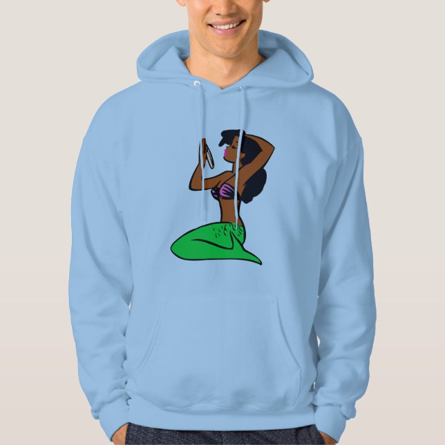 Veste À Capuche sirène vintage africaine (Devant)