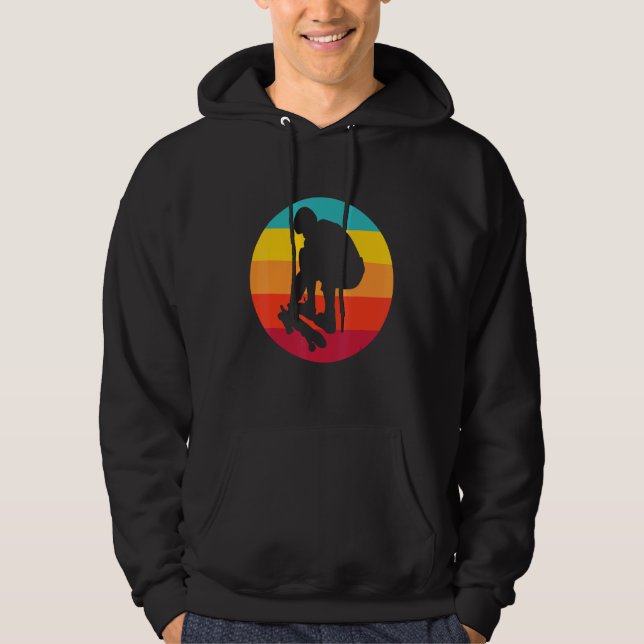 Veste À Capuche Skate Sunset (Devant)