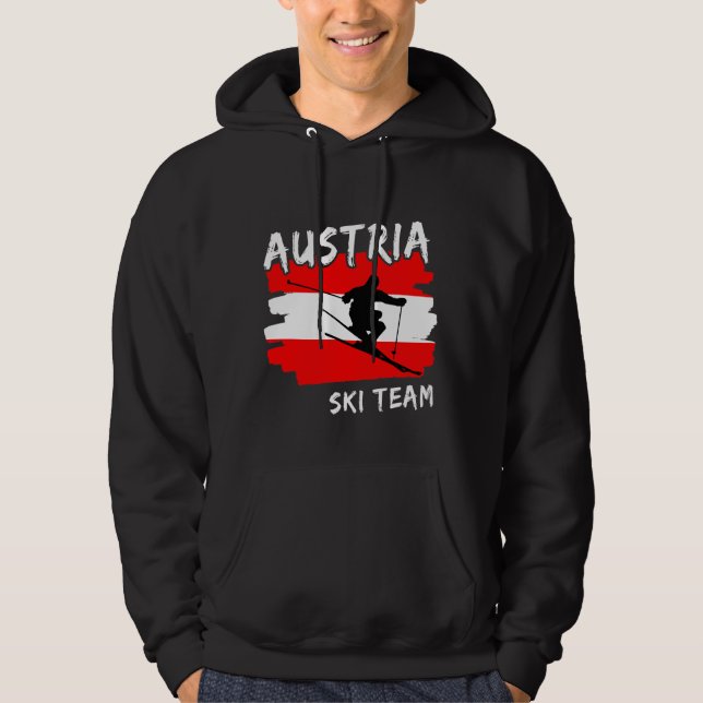 Veste À Capuche Ski Autriche (Devant)