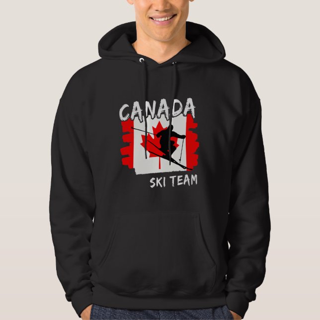 Veste À Capuche Ski Canada (Devant)