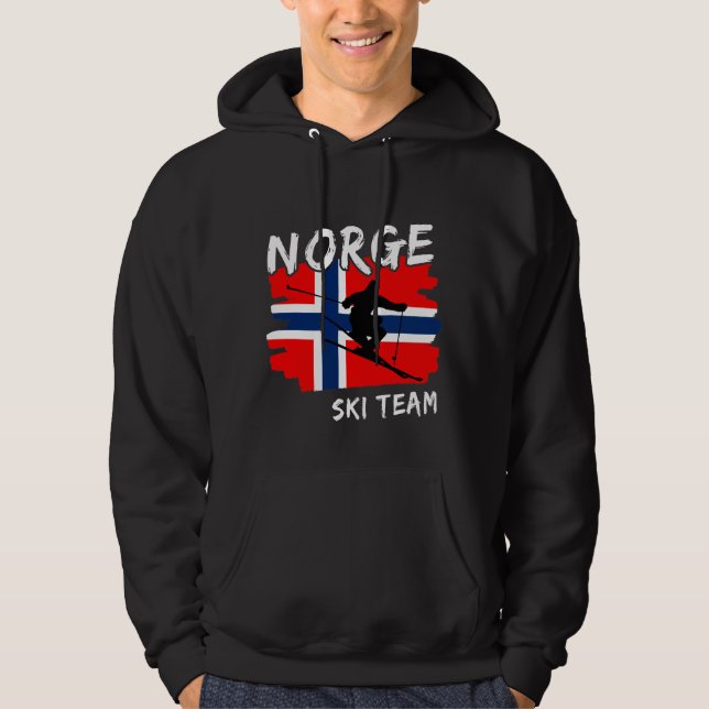 Veste À Capuche Ski Norvège (Devant)